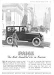 Paige-Detroit Motor Car Company Classic Ads