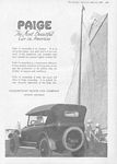 Paige-Detroit Motor Car Company Classic Ads