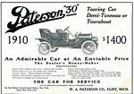 Paterson Automobile Company Classic Ads