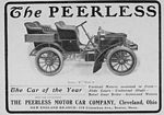 Peerless Motor Car Corp. Classic car Ads