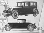 Peerless Motor Car Corp. Classic car Ads