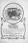 Pope Motor Car Company Classic Car Ads