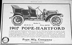 Pope Motor Car Company Classic Car Ads