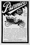 Premier Motor Corporation Classic Car Ads