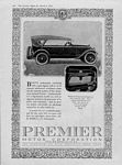 Premier Motor Corporation Classic Car Ads