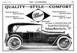 Pullman Motor Car Corporation Classic Cae Ads