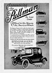 Pullman Motor Car Corporation Classic Cae Ads