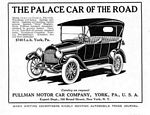 Pullman Motor Car Corporation Classic Cae Ads