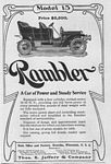 Thomas B. Jeffery Co. - Rambler Classic Car Ads