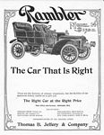 Thomas B. Jeffery Co. - Rambler Classic Car Ads