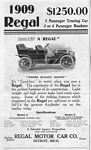 The Regal Motor Car Company - Classic Car Ads