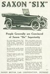 Saxon Motor Car Corp. - Classic Car Ads