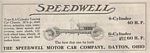 Speedwell Motor Car Company - Classic Car Ads