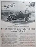 Speedwell Motor Car Company - Classic Car Ads