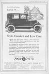 Durant Motors Co - Star Classic Car Ads