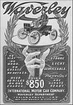 Waverly Motor Vehicle Company Classic Car Ads