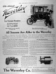 Waverly Motor Vehicle Company Classic Car Ads