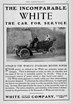 The White Sewing Machine Company Classic Car Ads