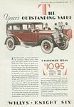 Willys Overland - Willys Knight Classic Car Ads