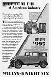 Willys Overland - Willys Knight Classic Car Ads