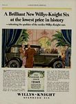 Willys Overland - Willys Knight Classic Car Ads