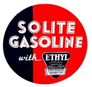 Solite Gas Gasoline Vinyl Decal Gas Pump Signs