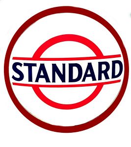 Standard Gas Gasoline Vinyl Decal Gas Pump Signs