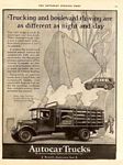 1927 Autocar Truck Classic Ad