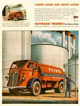 1944 Autocar Truck Classic Ad