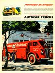 1945 Autocar Truck Classic Ad