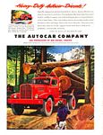 1945 Autocar Truck Classic Ad