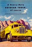 1947 Autocar Truck Classic Ad