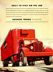 1947 Autocar Truck Classic Ad