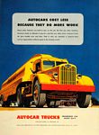 1947 Autocar Truck Classic Ad