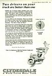 1920 Clydesdale Truck Classic Ads