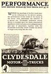 1920 Clydesdale Truck Classic Ads