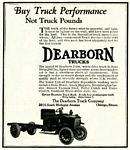 1920 Dearborn Trucks Classic Ads