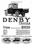 1916 Denby Truck Classic Ads