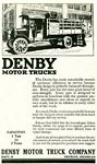 1917 Denby Truck Classic Ads
