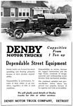 1919 Denby Truck Classic Ads