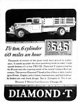 1933 Diamond T Truck Classic Ad