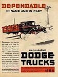 1931 Dodge Truck Classic Ad