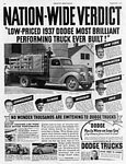 1937 Dodge Truck Classic Ad