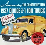 1937 Dodge Truck Classic Ad