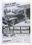 1939 Dodge Truck Classic Ad