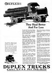 1919 Duplex Trucks Classic Ads