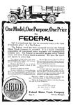 1913 Federal Trucks Classic Ads
