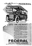 1915 Federal Trucks Classic Ads