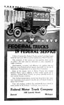 1915 Federal Trucks Classic Ads