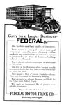 1916 Federal Trucks Classic Ads